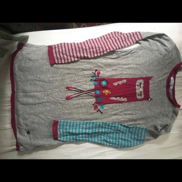 souris mini cotton tunic size 8 - Picture 1 of 1